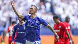 Erzielte das 2:2 für den FC Schalke 04: Sebastian Polter