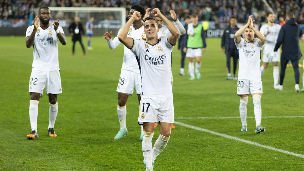 Lucas Vazquez erlöste Real Madrid gegen Alaves in der Nachspielzeit