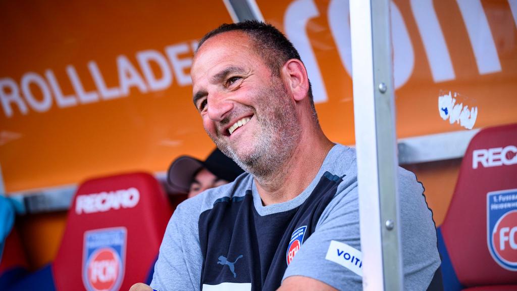 Heidenheim-Coach Frank Schmidt erkennt einige Parallelen zum Union Berlin Heidenheim-Coach Frank Schmidt erkennt einige Parallelen zum Union Berlin