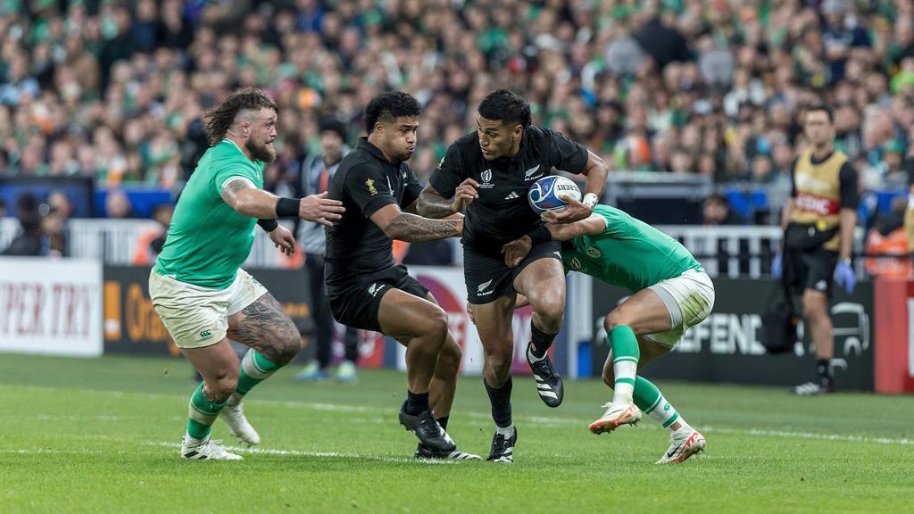 Neuseeland steht im Halbfinale der Rugby-WM