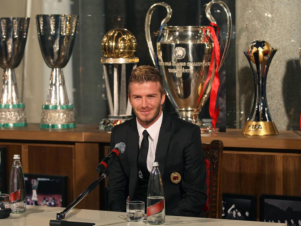 David Beckham tiene el sueño de pertenecer a la MLS. (Foto: Getty) David Beckham tiene el sueño de pertenecer a la MLS. (Foto: Getty)