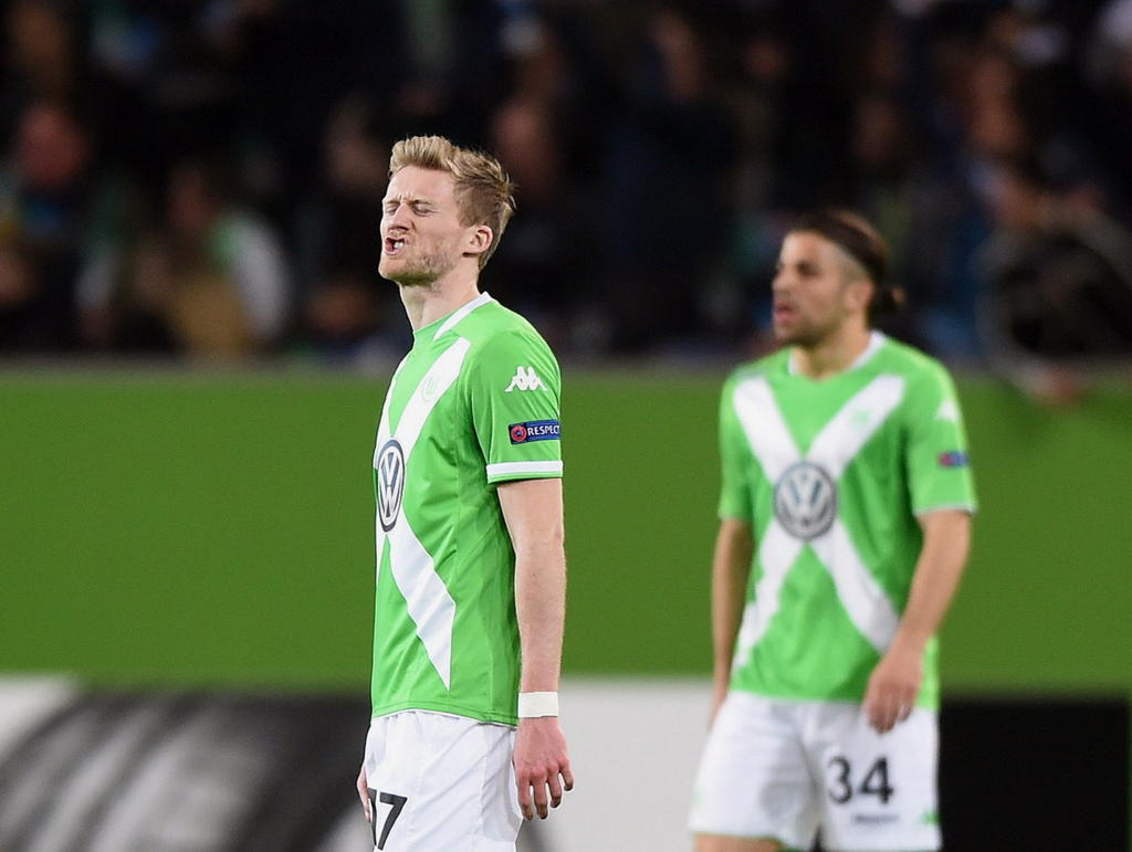 Auch mit Weltmeister André Schürrle reichte es für den VfL Wolfsburg nicht fürs Halbfinale
