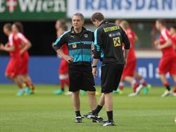 Marcel Koller (l.) ist seit November 2011 ÖFB-Trainer