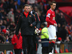 Stand in Manchester mit dem Rücken zur Wand: Adnan Januzaj (r.)