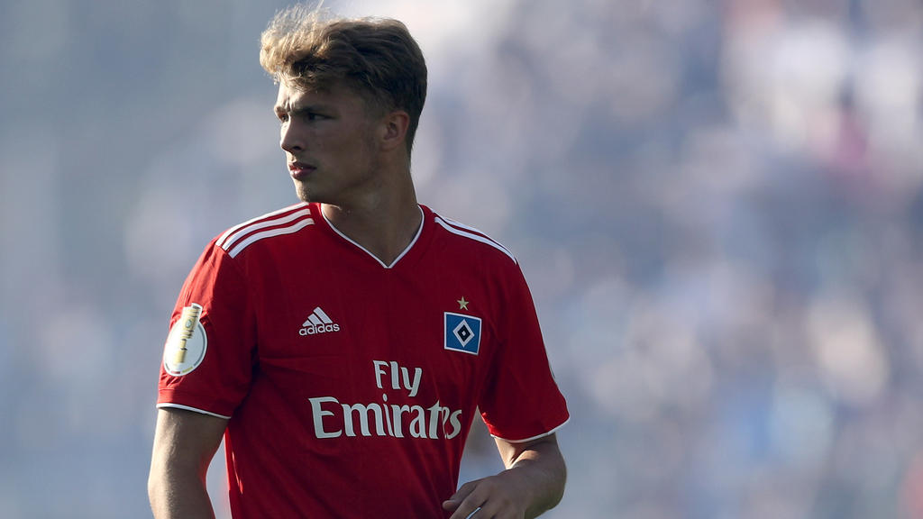 Jann-Fiete Arp ist noch ohne Einsatz in der 2. Bundesliga Jann-Fiete Arp ist noch ohne Einsatz in der 2. Bundesliga
