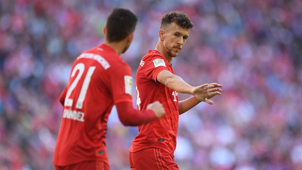Ivan Perisic (re.) möchte gern beim FC Bayern bleiben