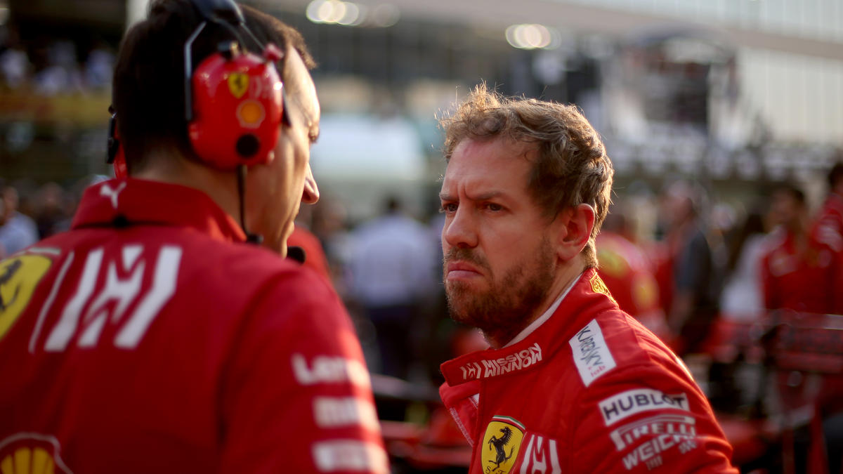 Die Saison endete für Sebastian Vettel mit einem fünften Platz Die Saison endete für Sebastian Vettel mit einem fünften Platz