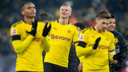 Erling Haaland verzückt die BVB-Fans - und seine Mitspieler