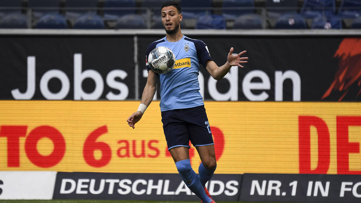 Ramy Bensebaini gehört zu den Aktivposten bei Gladbach Ramy Bensebaini gehört zu den Aktivposten bei Gladbach