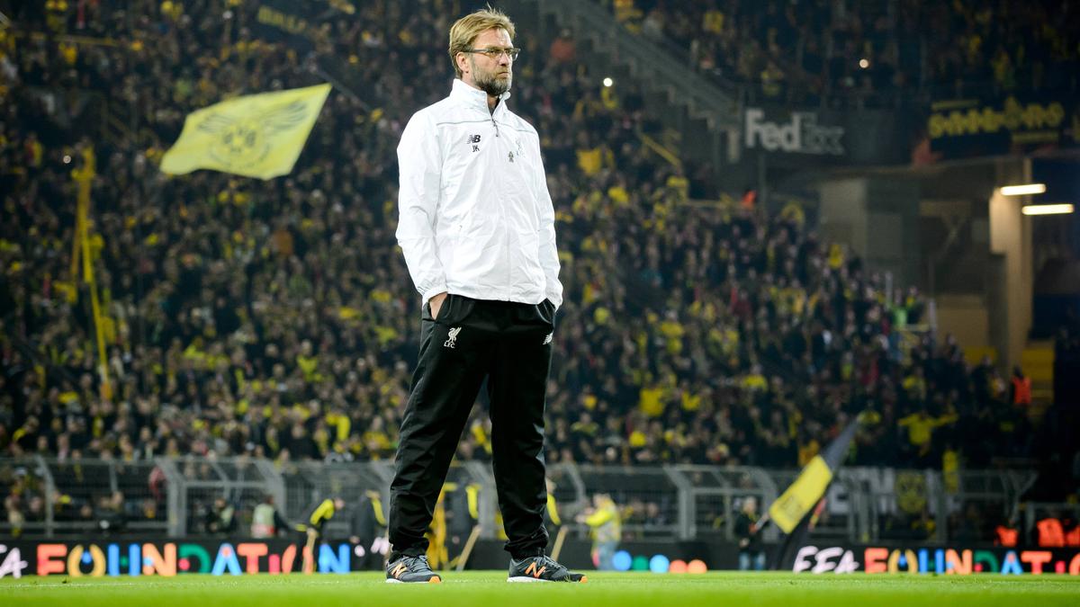 Jürgen Klopp und der FC Liverpool könnten ihr CL-Spiel in Dortmund austragen Jürgen Klopp und der FC Liverpool könnten ihr CL-Spiel in Dortmund austragen
