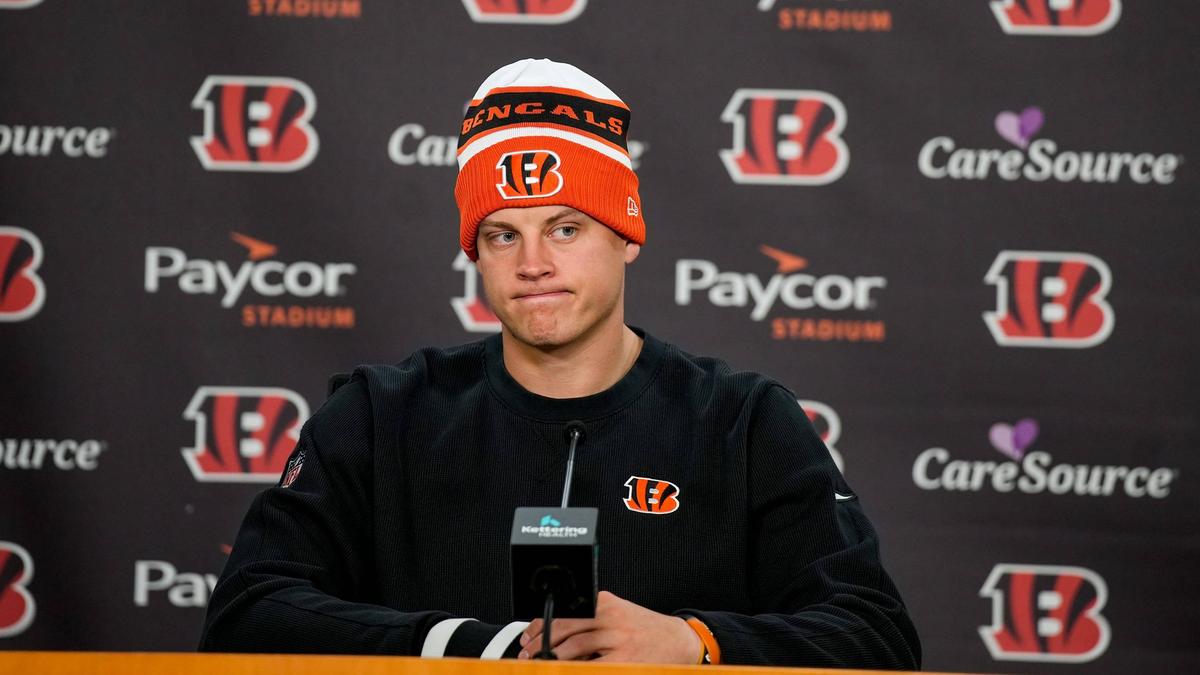Joe Burrow berichtet von seiner Verletzung