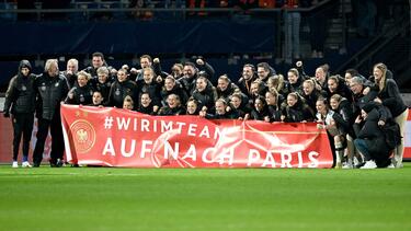 Die deutschen Fußballerinnen leben ihren Olympia-Traum