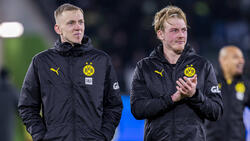 Maximilian Beier (l.) wechselte von der TSG Hoffenheim zum BVB