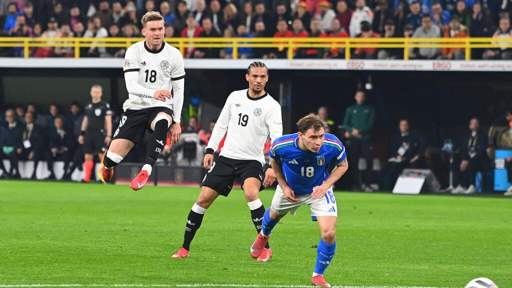 Die deutsche Nationalmannschaft musste gegen Italien nach der Pause zittern