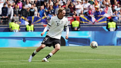 Nick Woltemade hat im Final Four zweimal für die A-Nationalmannschaft gespielt