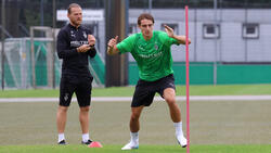 Florian Neuhaus trainiert dieser Tage viel individuell