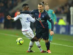 Zlatan Ibrahimović und Paris kassierten in Lyon die erste Saisonniederlage