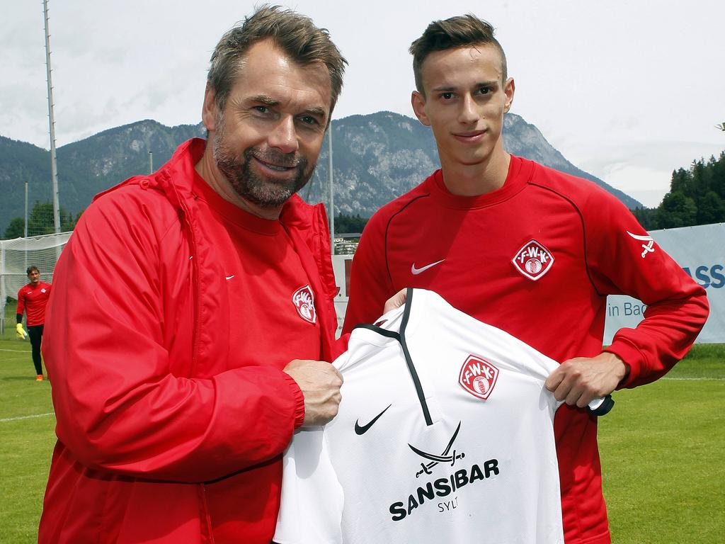 Daniele Bruno (r.) wechselt zu den Würzburger Kickers Daniele Bruno (r.) wechselt zu den Würzburger Kickers