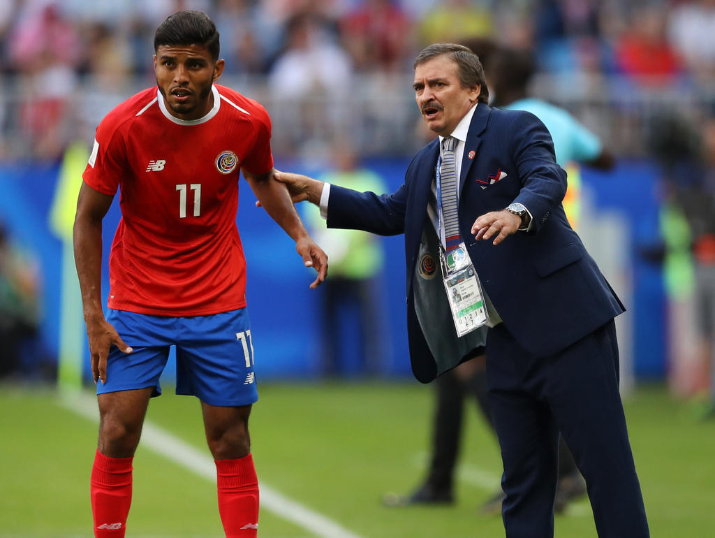 Òscar Ramírez schied mit Costa Rica in der Vorrunde der WM aus