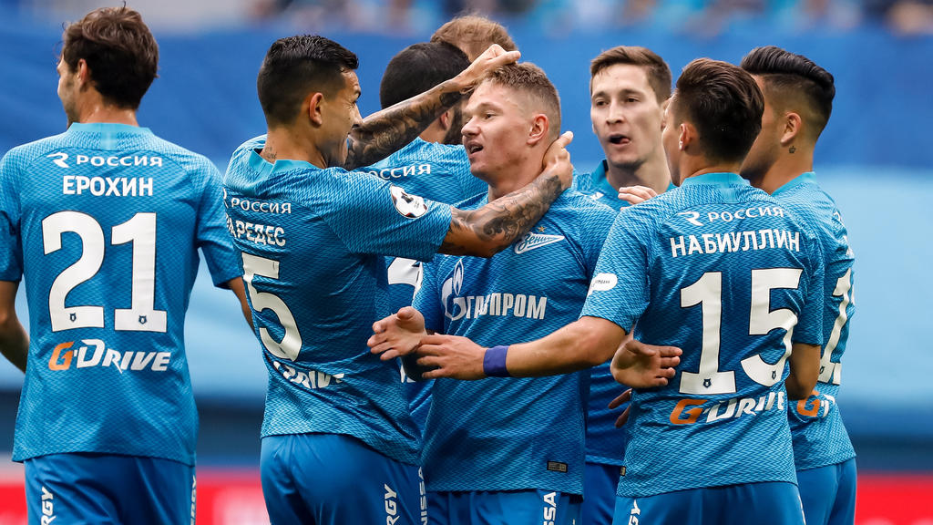 Zenit Russian Premier League Standings