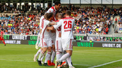 Der FC Ingolstadt gewann das Hinspiel in in Wiesbaden mit 2:1