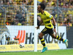 Pierre-Emerick Aubameyang steht womöglich vor seinem letzten Spiel im BVB-Dress