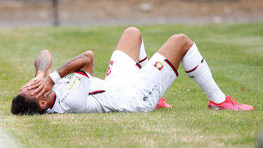 Karim Bellarabi musste im DFB-Pokal verletzt ausgewechselt werden