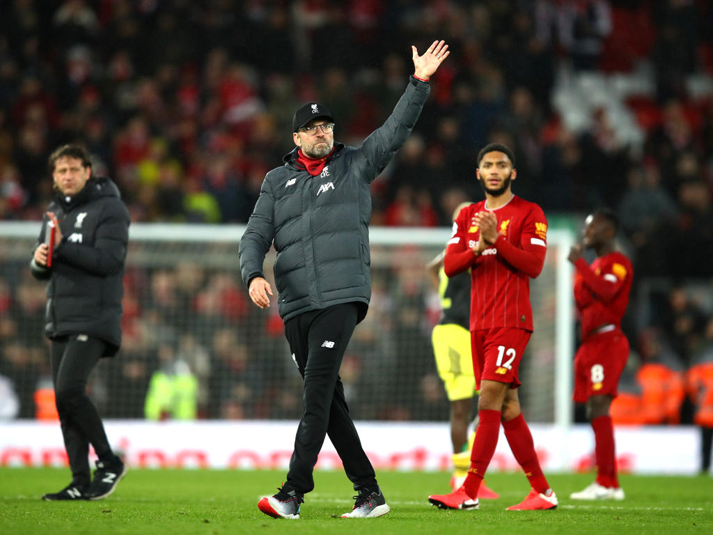 Jürgen Klopp eilt mit dem FC Liverpool von Sieg zu Sieg