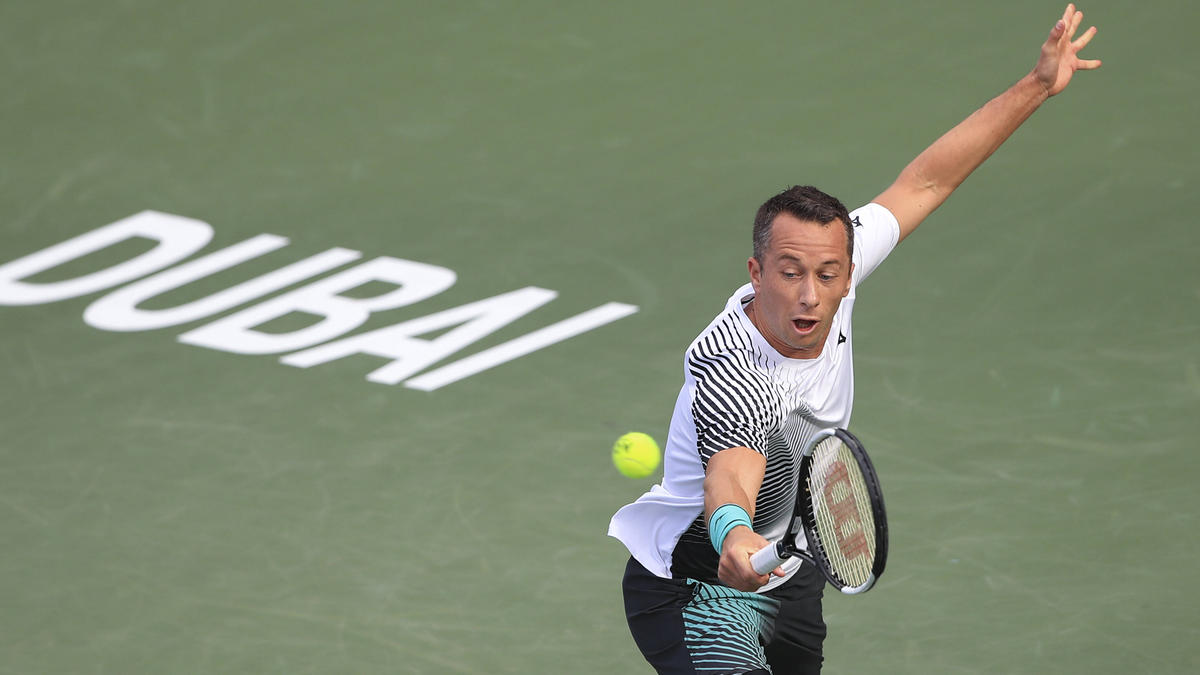 Philipp Kohlschreiber besiegte in Dubai Mohammed Safwat in drei Sätzen