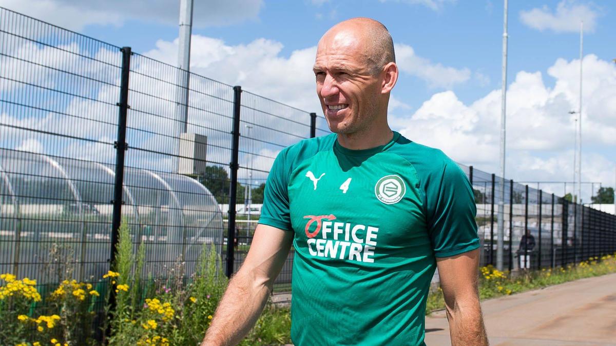 Arjen Robben muss sein Comeback verschieben Arjen Robben muss sein Comeback verschieben