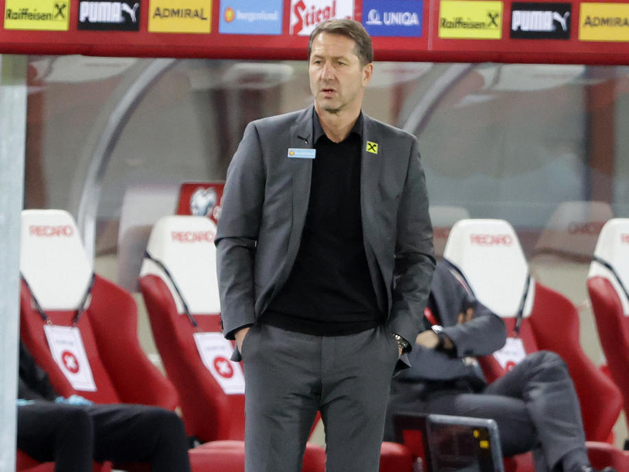 ÖFB-Teamchef Franco Foda kam nach 0:4 gegen Dänemark ins Grübeln