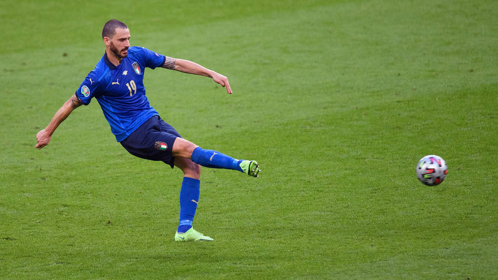 Leonardo Bonucci steht mit Italien im EM-Finale