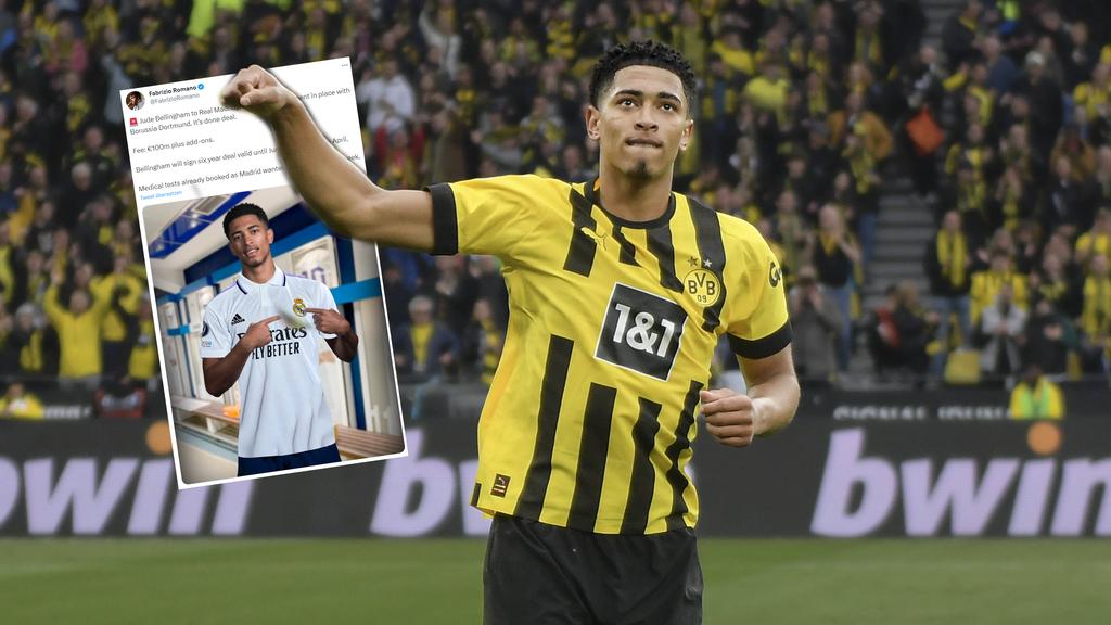 Jude Bellingham wechselt vom BVB zu Real Madrid Jude Bellingham wechselt vom BVB zu Real Madrid
