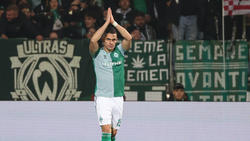 Raffael Borré ist derzeit von Eintracht Frankfurt an Werder Bremen ausgeliehen