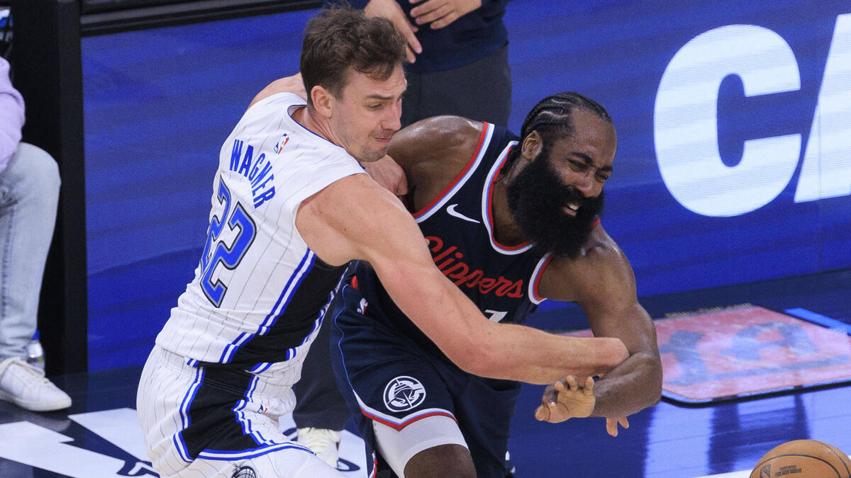Magic-Star Franz Wagner (l.) befindet sich derzeit in Topform