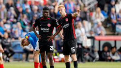 Hugo Larsson (r.) und Junior Dina Ebimbe (l.) fehlen Eintracht Frankfurt