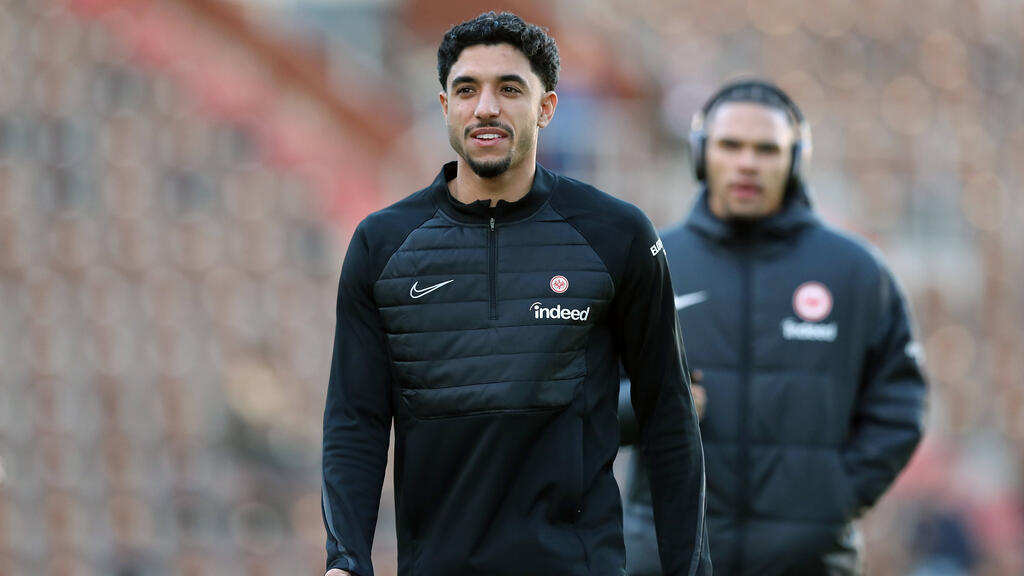 Omar Marmoush wird sich wohl Manchester City anschließen, spielt am Samstag aber erstmal gegen St. Pauli