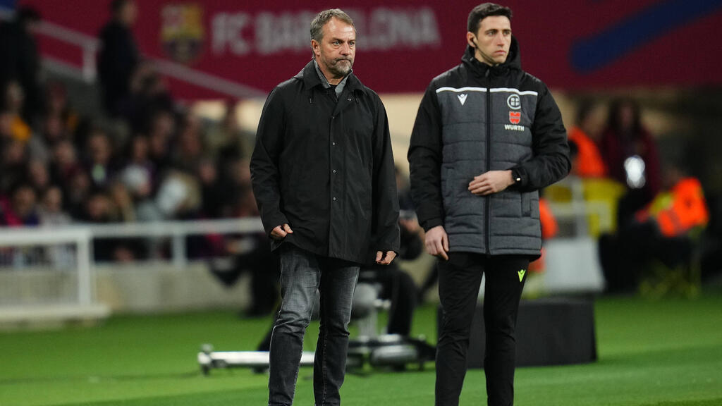 Hansi Flick durfte beim FC Barcelona bereits mehr als 100 Tore bejubeln Hansi Flick durfte beim FC Barcelona bereits mehr als 100 Tore bejubeln