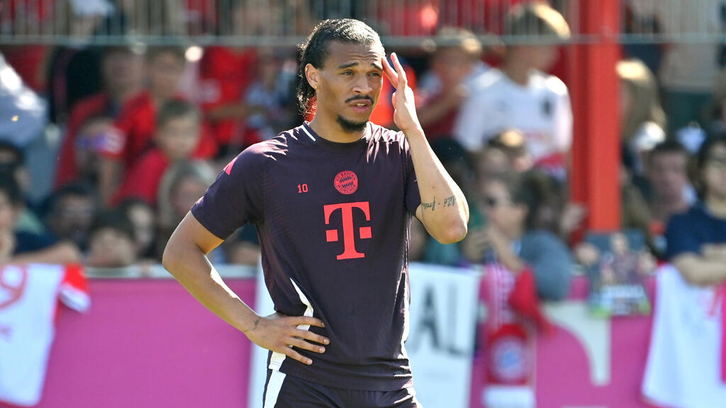 Leroy Sané steht beim FC Bayern unter Vertrag