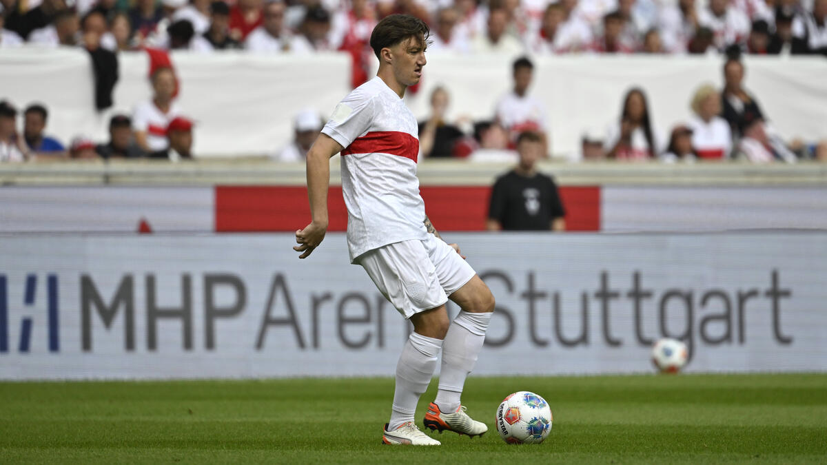 Angelo Stiller ist der Mittelfeld-Motor des VfB Stuttgart