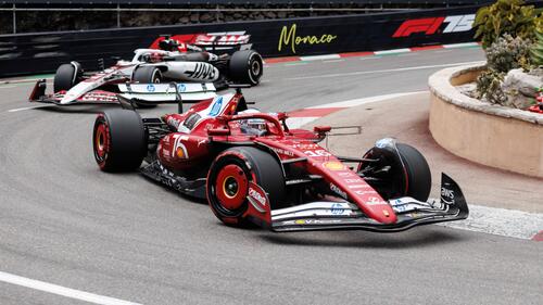 Charles Leclerc war am Freitag in Monaco der Schnellste