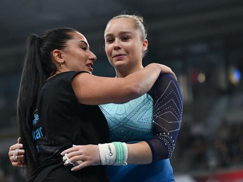 Comeback mit Gold: Meolie Jauch (r.)