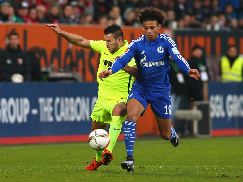 Begehrtes Objekt: Schalkes Juwel Leroy Sané (r.) Begehrtes Objekt: Schalkes Juwel Leroy Sané (r.)
