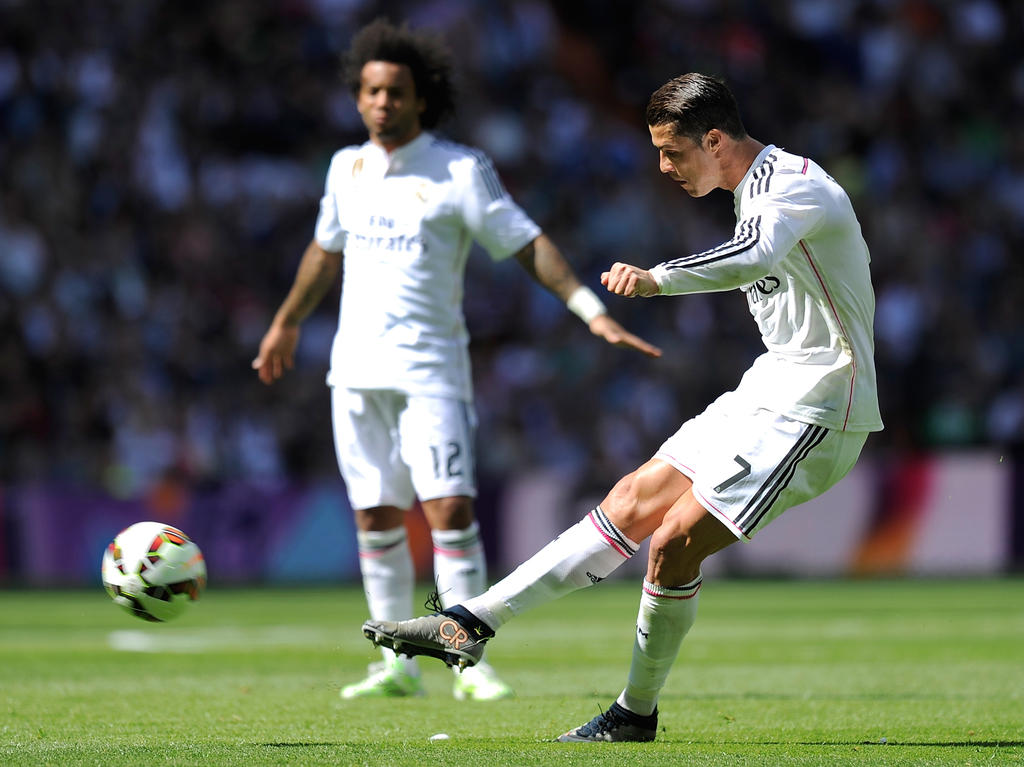Cristiano Ronaldo, autor de un gol ante el Málaga, es el máximo goleador con 39 goles. (Foto: Getty)