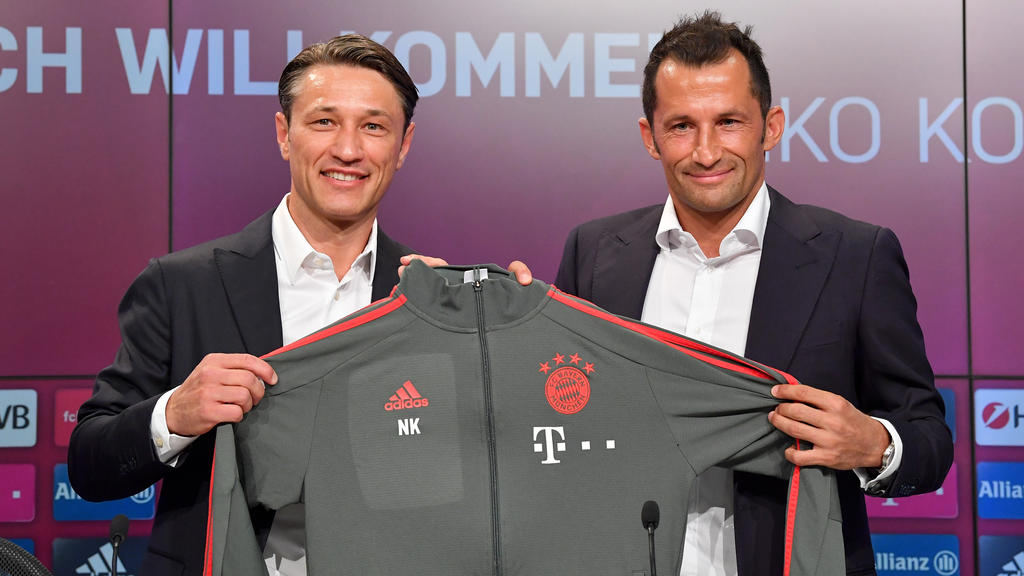 Neues starkes Duo beim FC Bayern: Coach Niko Kovac und Sportdirektor Hasan Salihamidzic