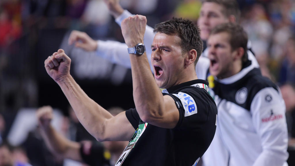Hochzufrieden mit dem DHB-Team: Christian Prokop Hochzufrieden mit dem DHB-Team: Christian Prokop