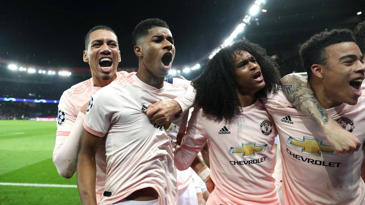 Champions League: Manchester United schmeißt Paris Saint ...