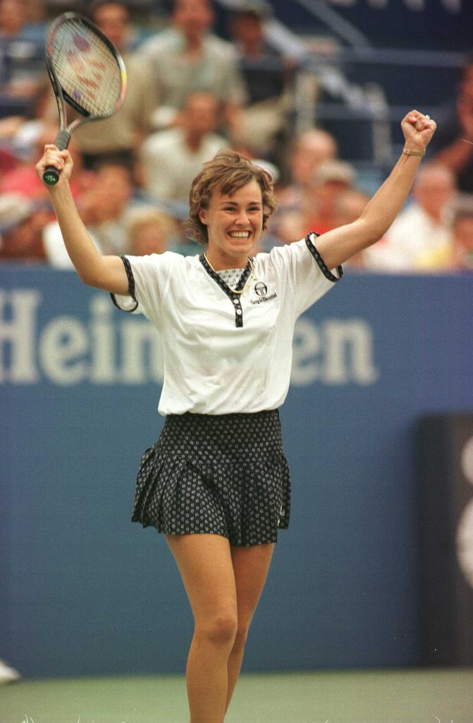 A mais jovem vencedora de Wimbledon: Martina Hingis