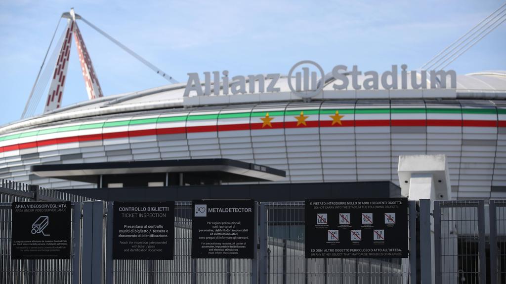 Vistas del Juventus Stadium en Turín.