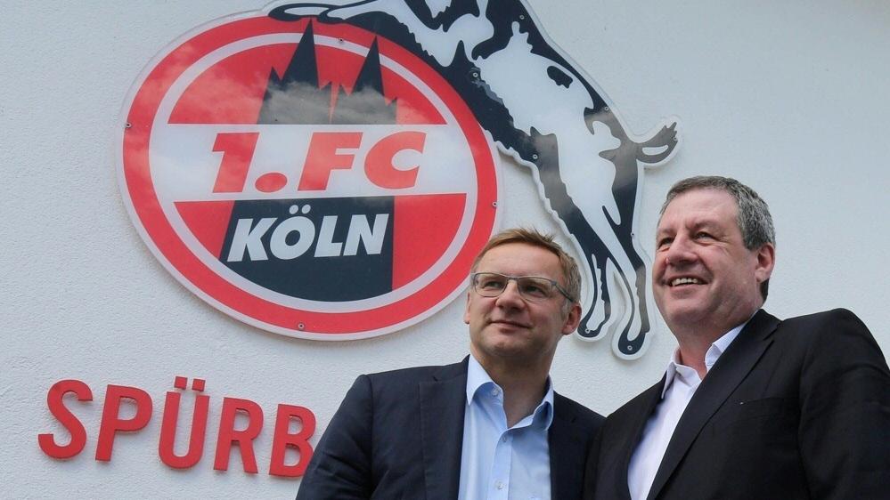 Eckhard Sauren (r.) ist über die Kölner Nachhaltigkeitsarbeit erfreut Eckhard Sauren (r.) ist über die Kölner Nachhaltigkeitsarbeit erfreut